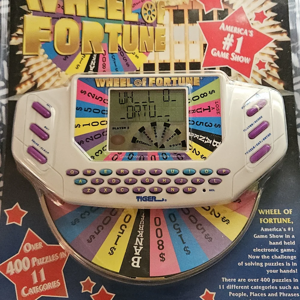 Wheel of Fortune Handheld Electronic Game
